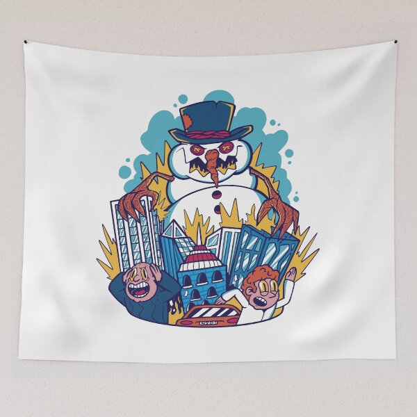 Item preview, Giant monster snowman - Christmas present designed and sold by willardgarret.