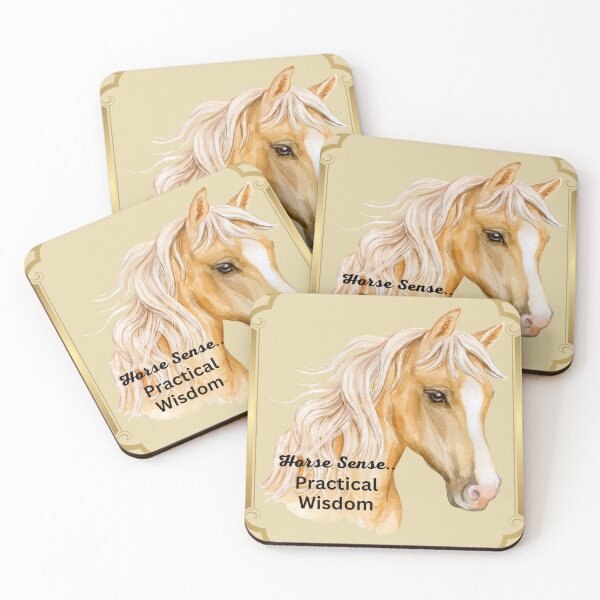 Item preview, Horse Sense Practical Wisdom designed and sold by LGMmugsdesign.