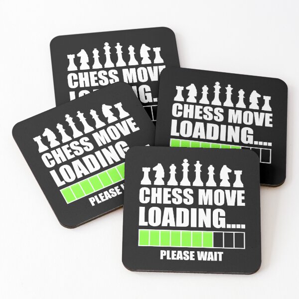 Item preview, Chess Move Loading - Please Wait designed and sold by Cat Lady Designs.