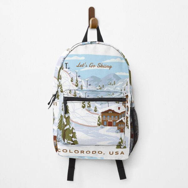 Item preview, Let's Go Skiing Colorodo USA designed and sold by olliveGOsseline.
