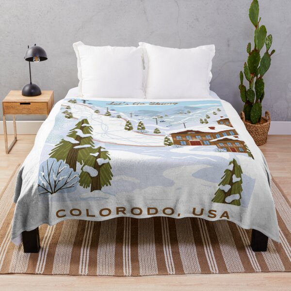 Item preview, Let's Go Skiing Colorodo USA designed and sold by olliveGOsseline.