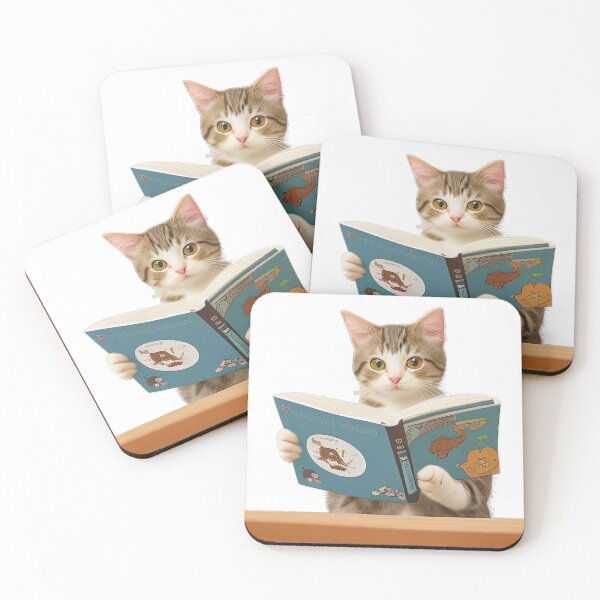 Item preview, A cat who has been reading a book designed and sold by joomark.