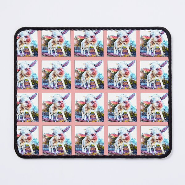 Item preview, Artsy Pastel Colored Goat designed and sold by CannoliCritters.