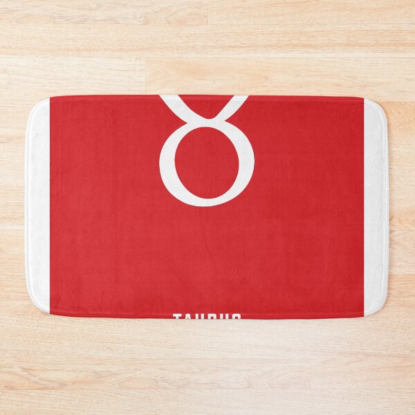 Item preview, Taurus Print - Zodiac Signs Print - Zodiac Posters - Taurus Poster - Red and White - Taurus Traits designed and sold by Studio Grafiikka.