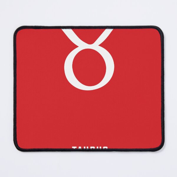 Item preview, Taurus Print - Zodiac Signs Print - Zodiac Posters - Taurus Poster - Red and White - Taurus Traits designed and sold by Studio Grafiikka.