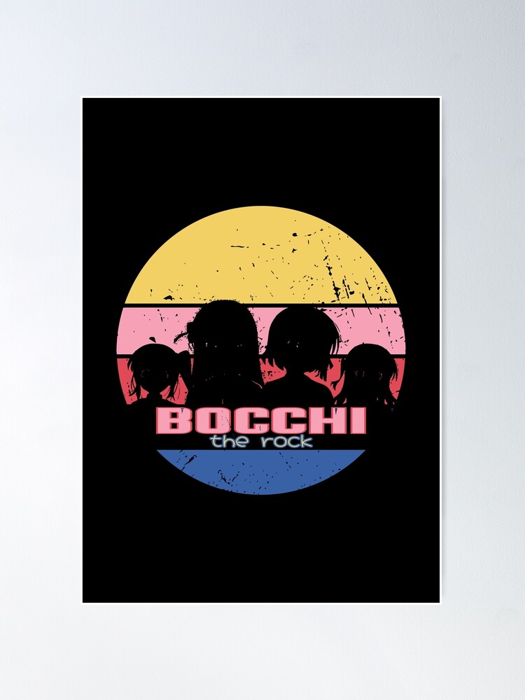 Bocchi the rock anime, All main characters: Hitori gotoh, Ryo yamada,  Ikuyo kita, Nijika ijichi, Aesthetic japan streetwear style, Distressed  white Canvas Print for Sale by Animangapoi