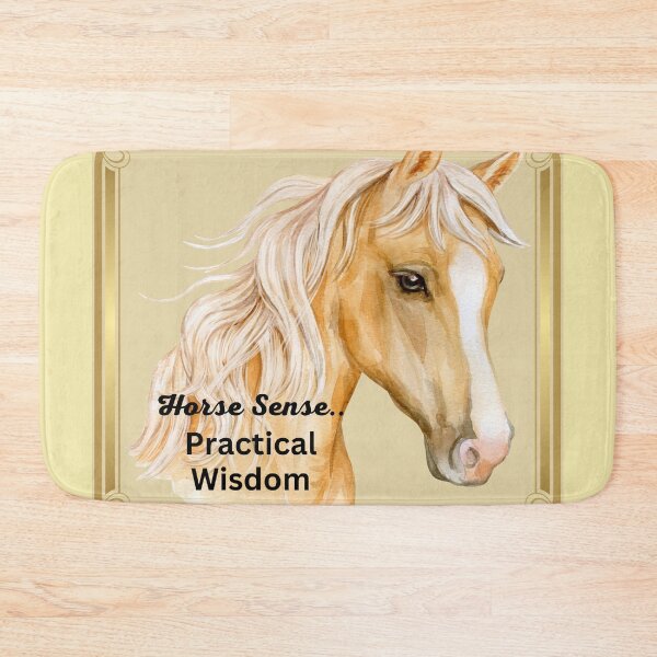 Item preview, Horse Sense Practical Wisdom designed and sold by LGMmugsdesign.