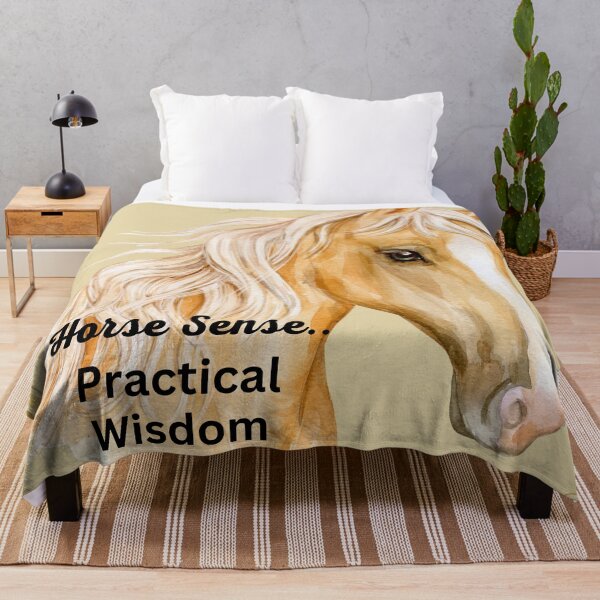 Item preview, Horse Sense Practical Wisdom designed and sold by LGMmugsdesign.