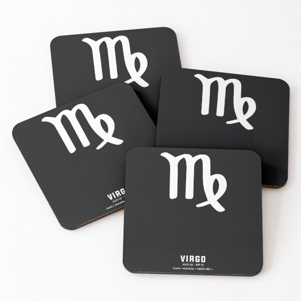 Item preview, Virgo Print 2 - Zodiac Signs Print - Zodiac Posters - Virgo Poster - Black and White - Virgo Traits designed and sold by Studio Grafiikka.