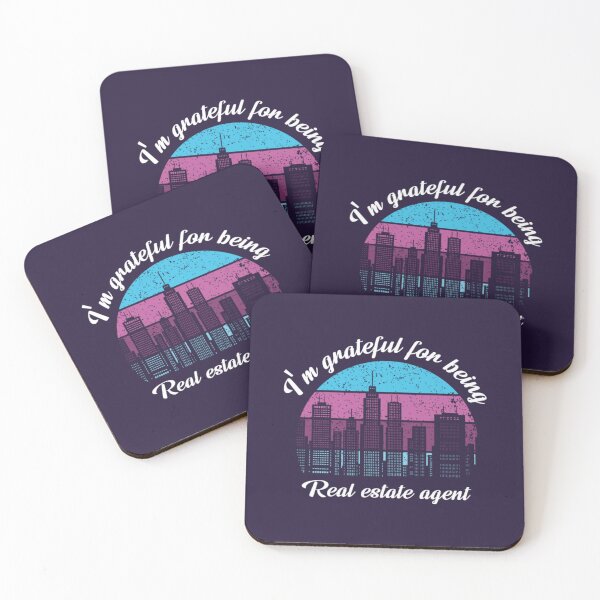 Item preview, I_ m grateful for being real estate agent9 designed and sold by Kulturedes.