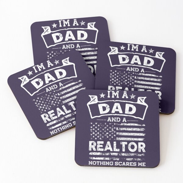 Item preview, I_m a Dad and Realtor Nothing Scares me26 designed and sold by Kulturedes.