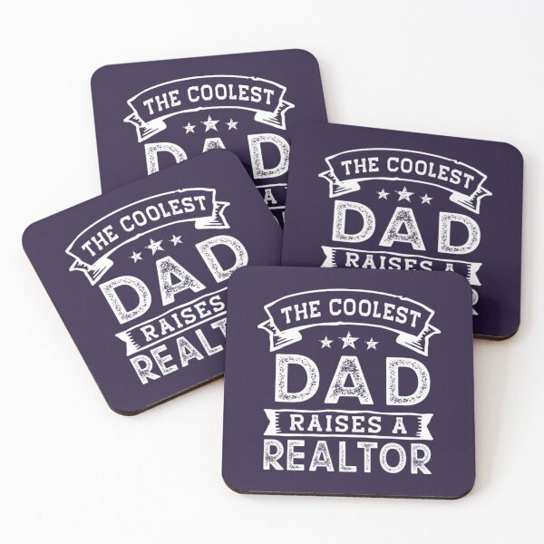 Item preview, The Coolest Dad Raises Realtor  Funny Father_s Day6 designed and sold by Kulturedes.