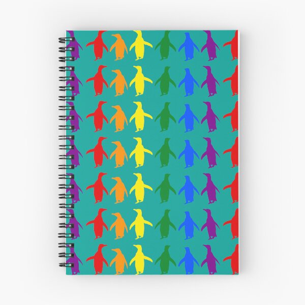 Item preview, Teal #03A096 background LGBTQI+ Pride Penguins LGBT LGBTQ designed and sold by SBPenguins.