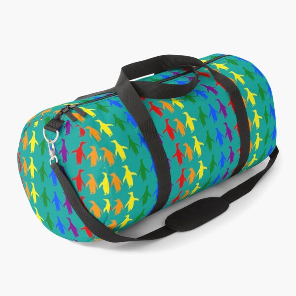 Item preview, Teal #03A096 background LGBTQI+ Pride Penguins LGBT LGBTQ designed and sold by SBPenguins.