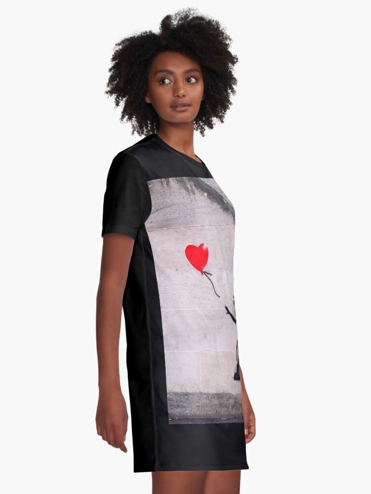 Alternate view of Banksy, Hope Graphic T-Shirt Dress
