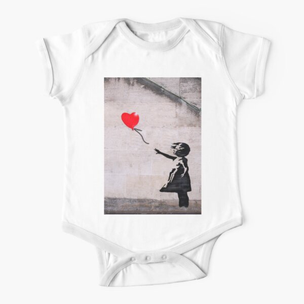 Banksy, Hope Short Sleeve Baby One-Piece