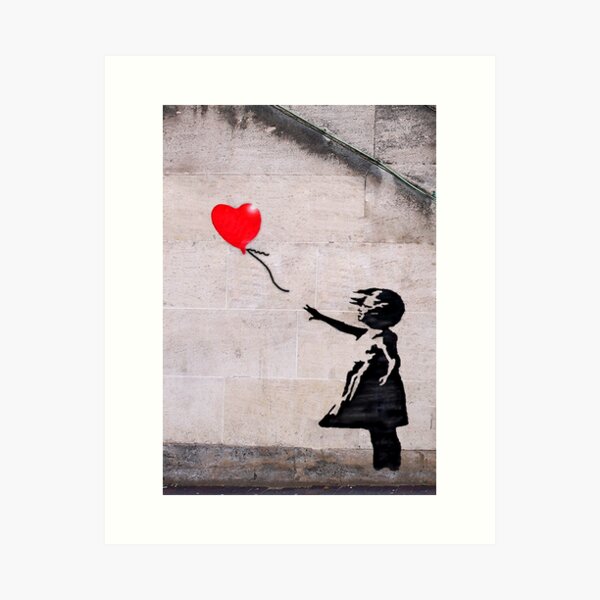 Banksy, Hoffnung Kunstdruck