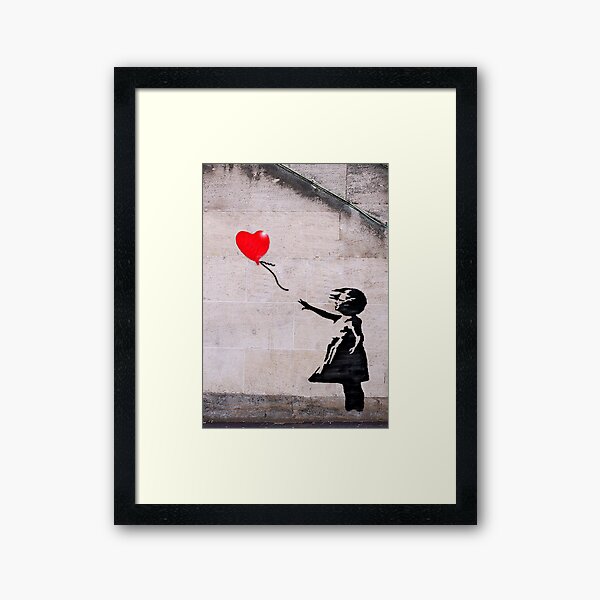 Banksy, Hope Framed Art Print