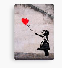 Banksy, Hope Canvas Print