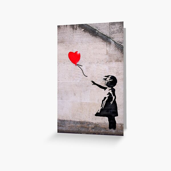 Banksy, Hope Greeting Card