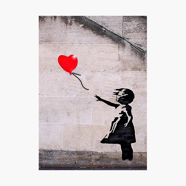 Banksy, Hope Photographic Print