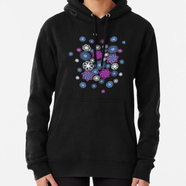 Dancing Spirographs Pullover Hoodie