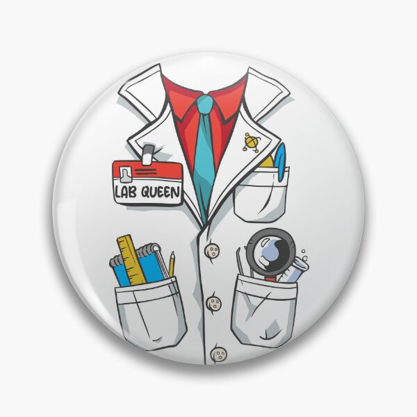 Item preview, Lab Queen Costume Science Coat Women's Lab Tech Costume Gear designed and sold by DynamicDesign.