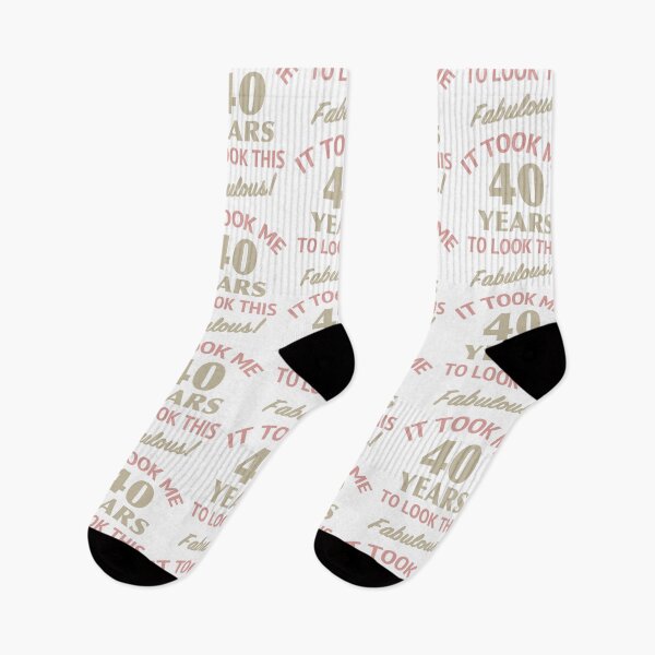 Item preview, Fabulous 40th Birthday designed and sold by thepixelgarden.