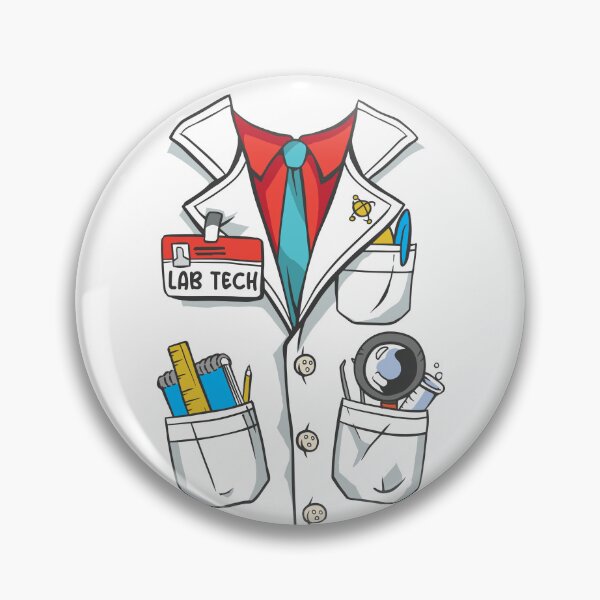 Item preview, Lab Tech Costume Science Coat Laboratory Technician Costume Gear designed and sold by DynamicDesign.