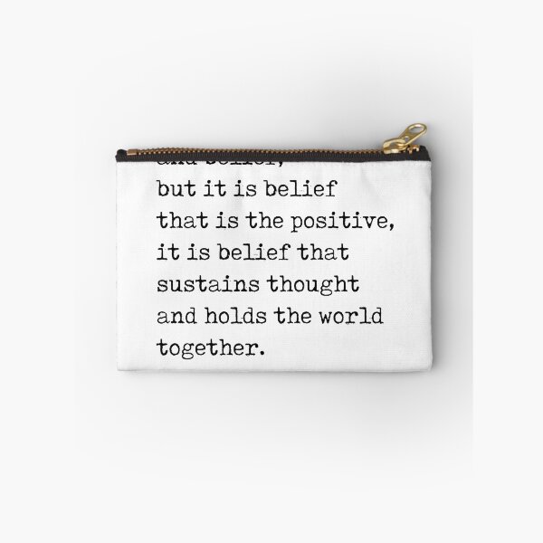 Item preview, Doubt and Belief - Soren Kierkegaard Quotes - Literature - Typewriter Print designed and sold by Studio Grafiikka.
