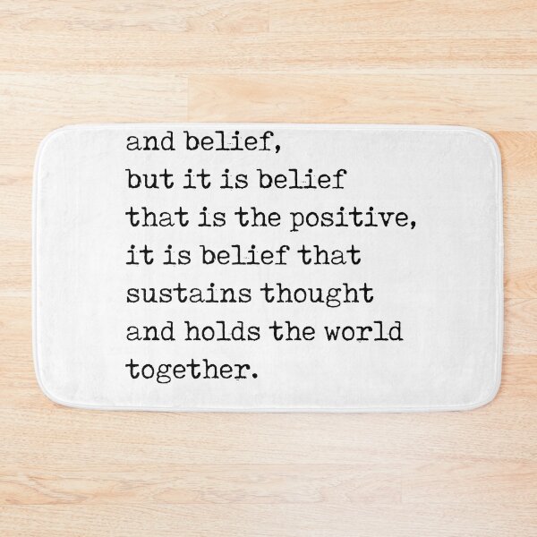 Item preview, Doubt and Belief - Soren Kierkegaard Quotes - Literature - Typewriter Print designed and sold by Studio Grafiikka.