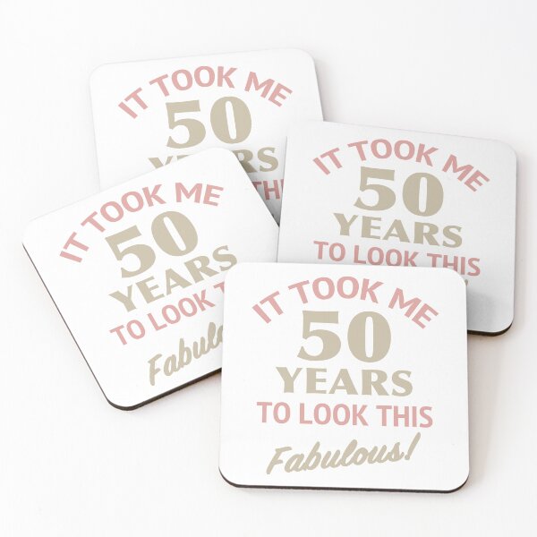 Item preview, Fabulous 50th Birthday designed and sold by thepixelgarden.