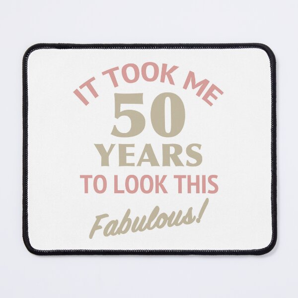 Item preview, Fabulous 50th Birthday designed and sold by thepixelgarden.