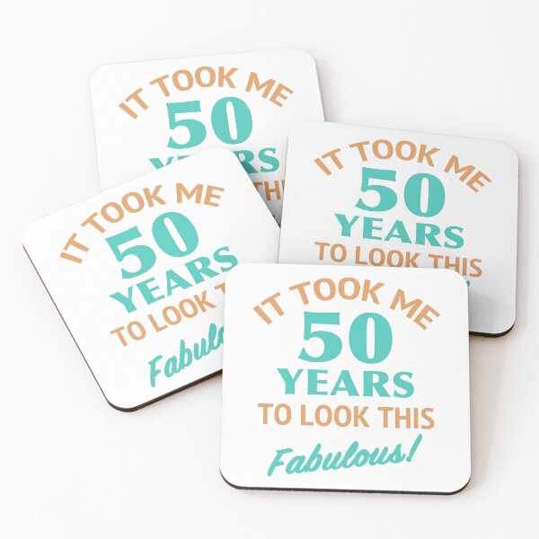 Item preview, Fabulous 50th Birthday designed and sold by thepixelgarden.