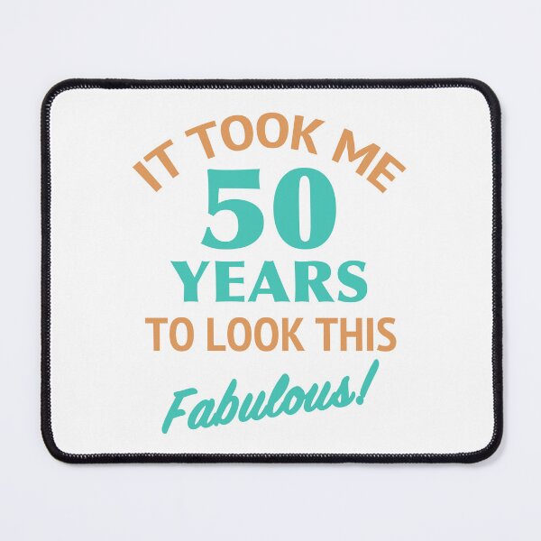 Item preview, Fabulous 50th Birthday designed and sold by thepixelgarden.