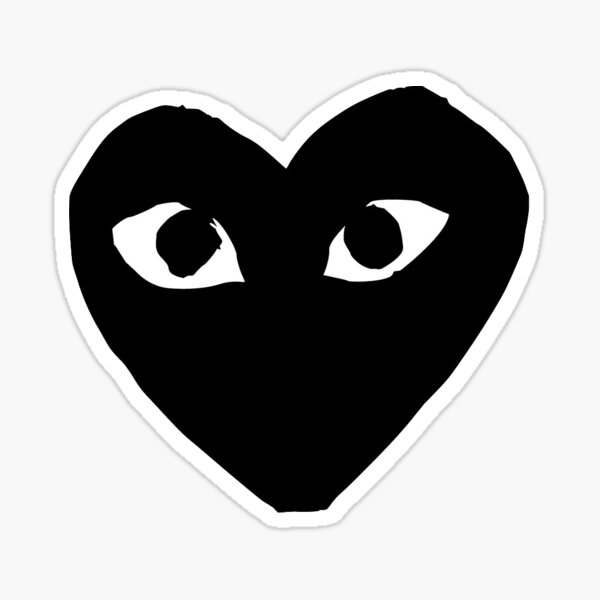 Heart With Eyes Stickers | Redbubble