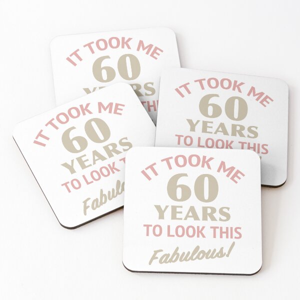 Item preview, Fabulous 60th Birthday designed and sold by thepixelgarden.