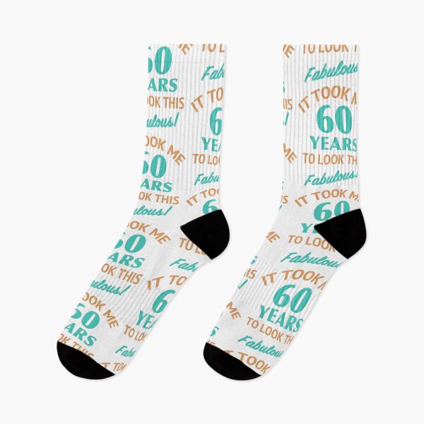 Item preview, Fabulous 60th Birthday designed and sold by thepixelgarden.
