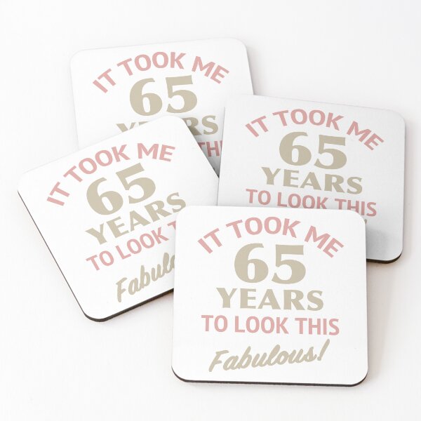 Item preview, Fabulous 65th Birthday designed and sold by thepixelgarden.