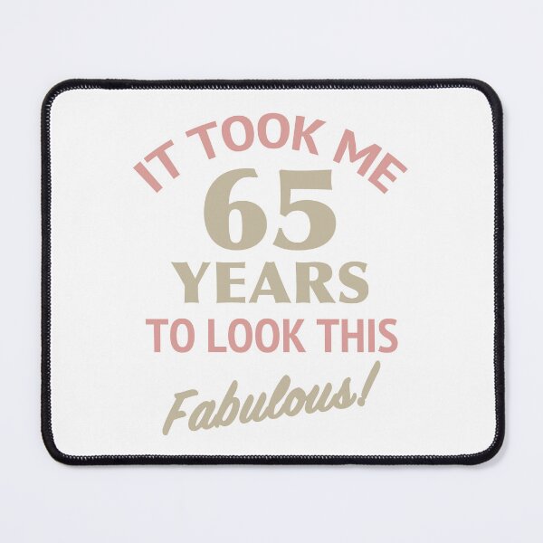 Item preview, Fabulous 65th Birthday designed and sold by thepixelgarden.