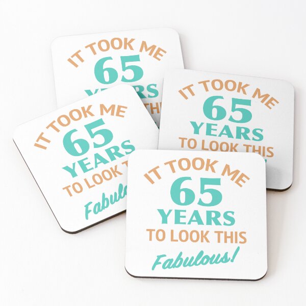 Item preview, Fabulous 65th Birthday designed and sold by thepixelgarden.
