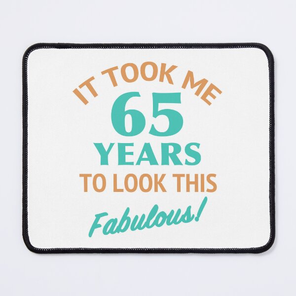 Item preview, Fabulous 65th Birthday designed and sold by thepixelgarden.