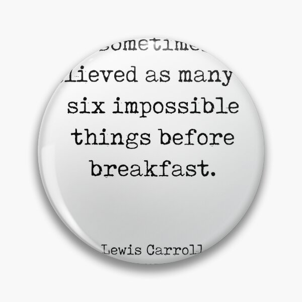 Artikelvorschau, Lewis Carroll Quote 01 - Alice In Wonderland - Literature - Typewriter Print entworfen und verkauft von Studio Grafiikka.