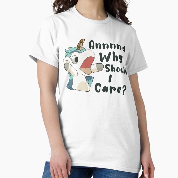 Item preview, And Why Should I Care Funny Unicorn  designed and sold by popubaretis.
