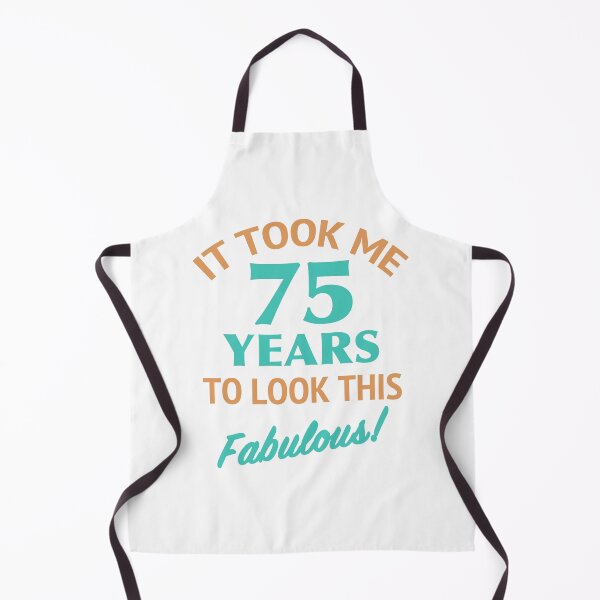 Item preview, Fabulous 75th Birthday designed and sold by thepixelgarden.