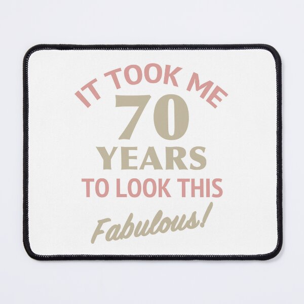 Item preview, Fabulous 70th Birthday designed and sold by thepixelgarden.