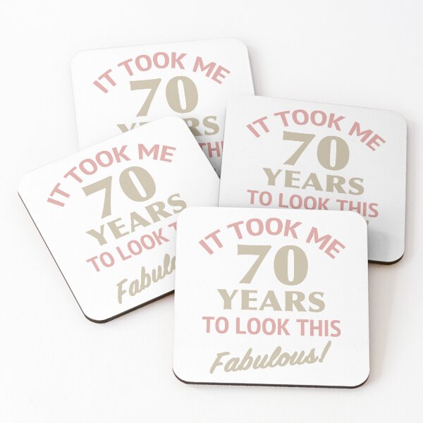 Item preview, Fabulous 70th Birthday designed and sold by thepixelgarden.