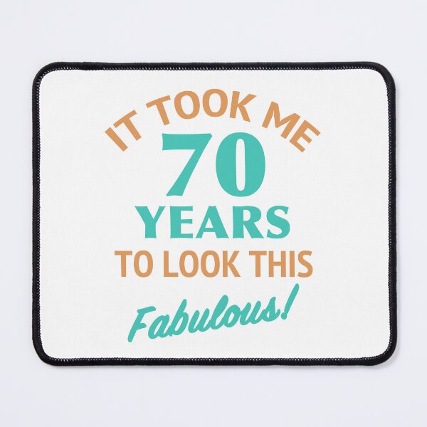 Item preview, Fabulous 70th Birthday designed and sold by thepixelgarden.