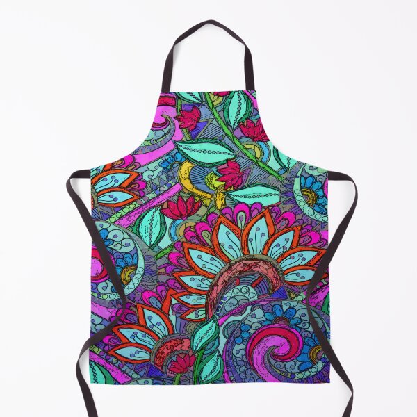 Item preview, Colorful Floral Paisley Pattern designed and sold by Tamas Das.