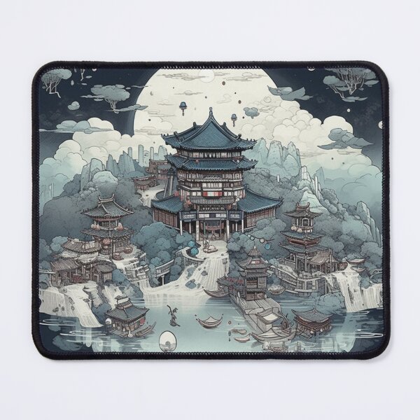 Item preview, Retro night landscape designed and sold by fanzen69.
